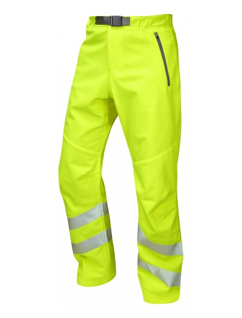 Leo Landcross stretch work trousers - Yellow Clothing